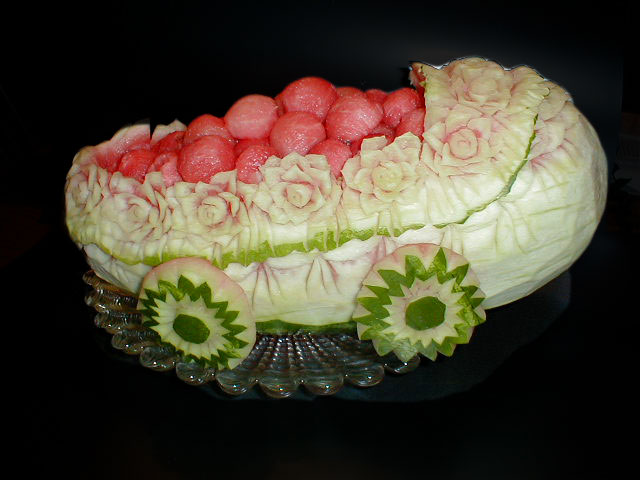 Watermelon Bowl With Wheels