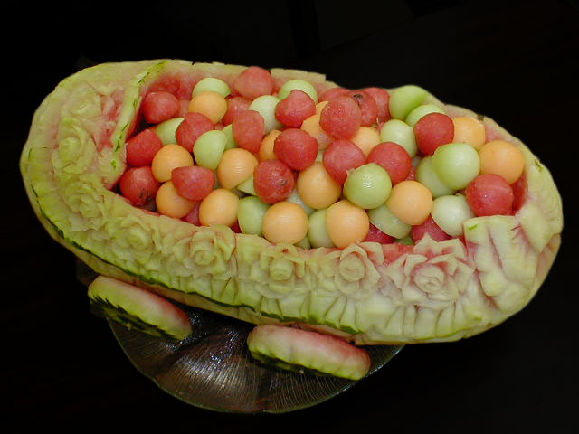Watermelon Bowl with Wheels